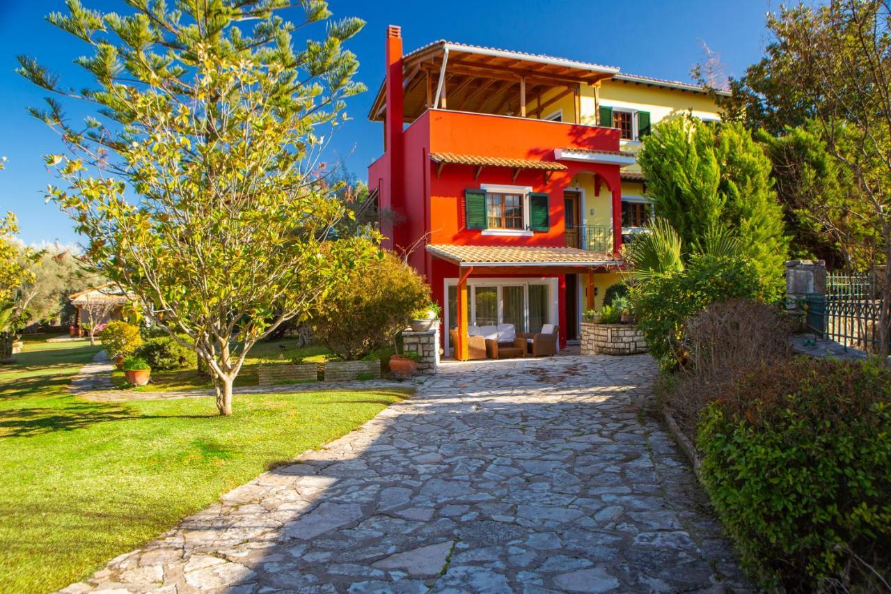 Poly'S Villa Lefkada Apolpaina Eksteriør bilde