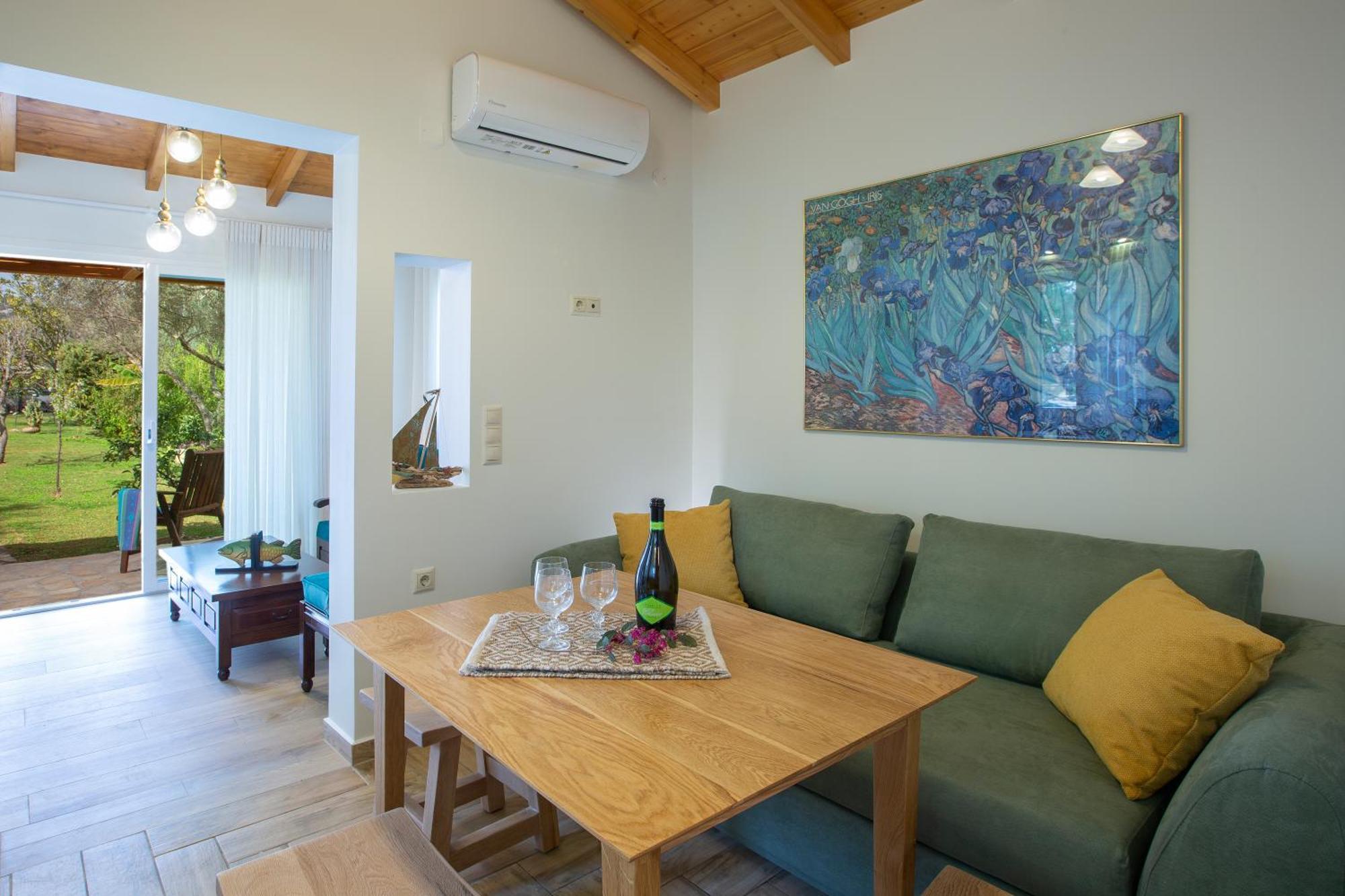 Poly'S Villa Lefkada Apolpaina Eksteriør bilde