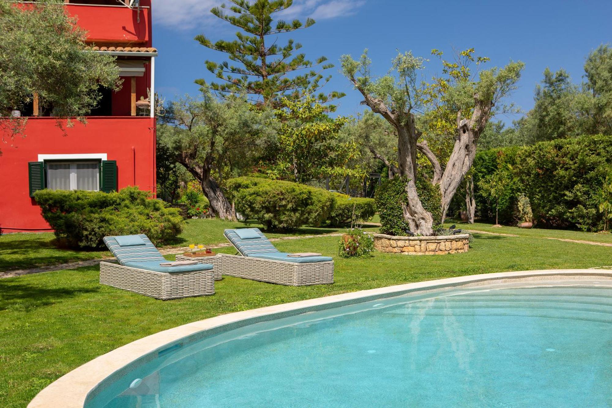 Poly'S Villa Lefkada Apolpaina Eksteriør bilde