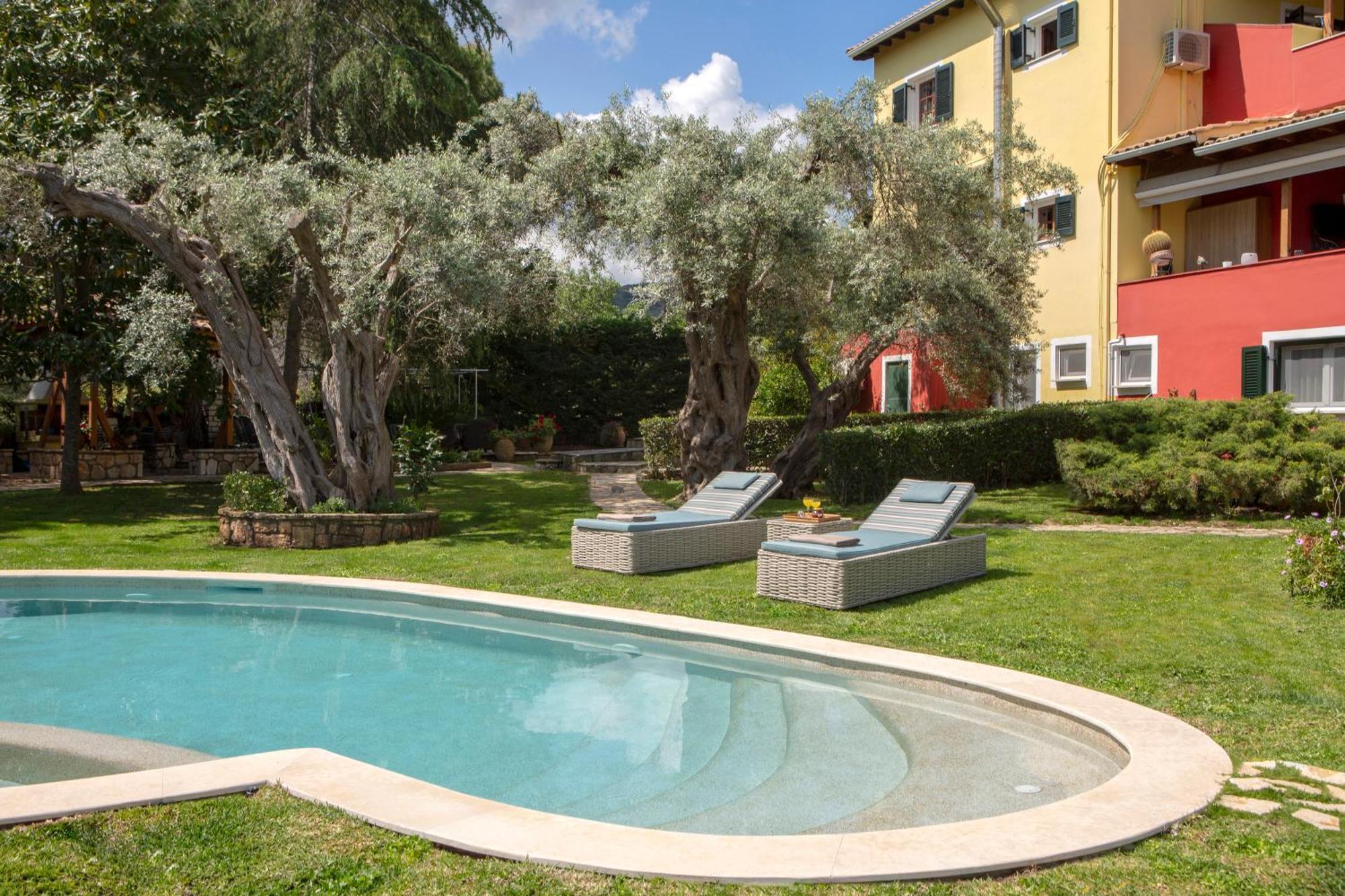 Poly'S Villa Lefkada Apolpaina Eksteriør bilde